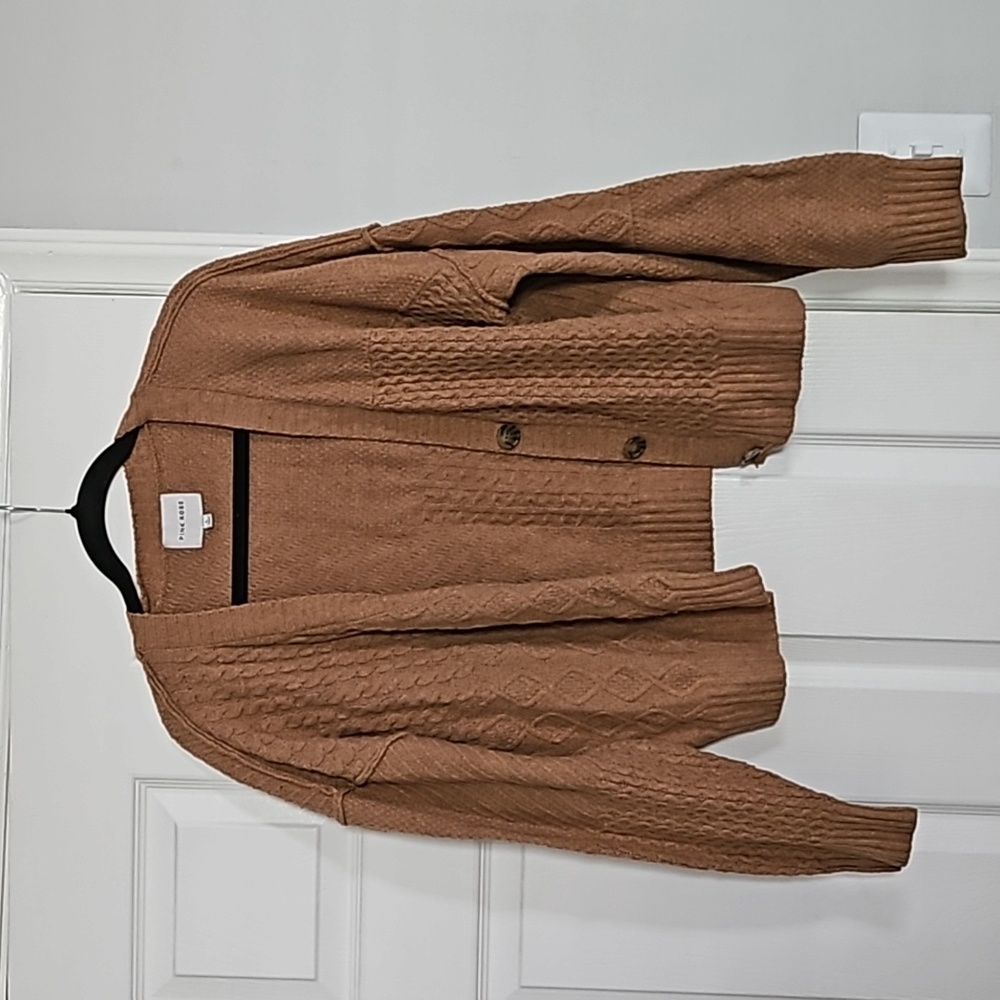 Brown Cropped Sweater